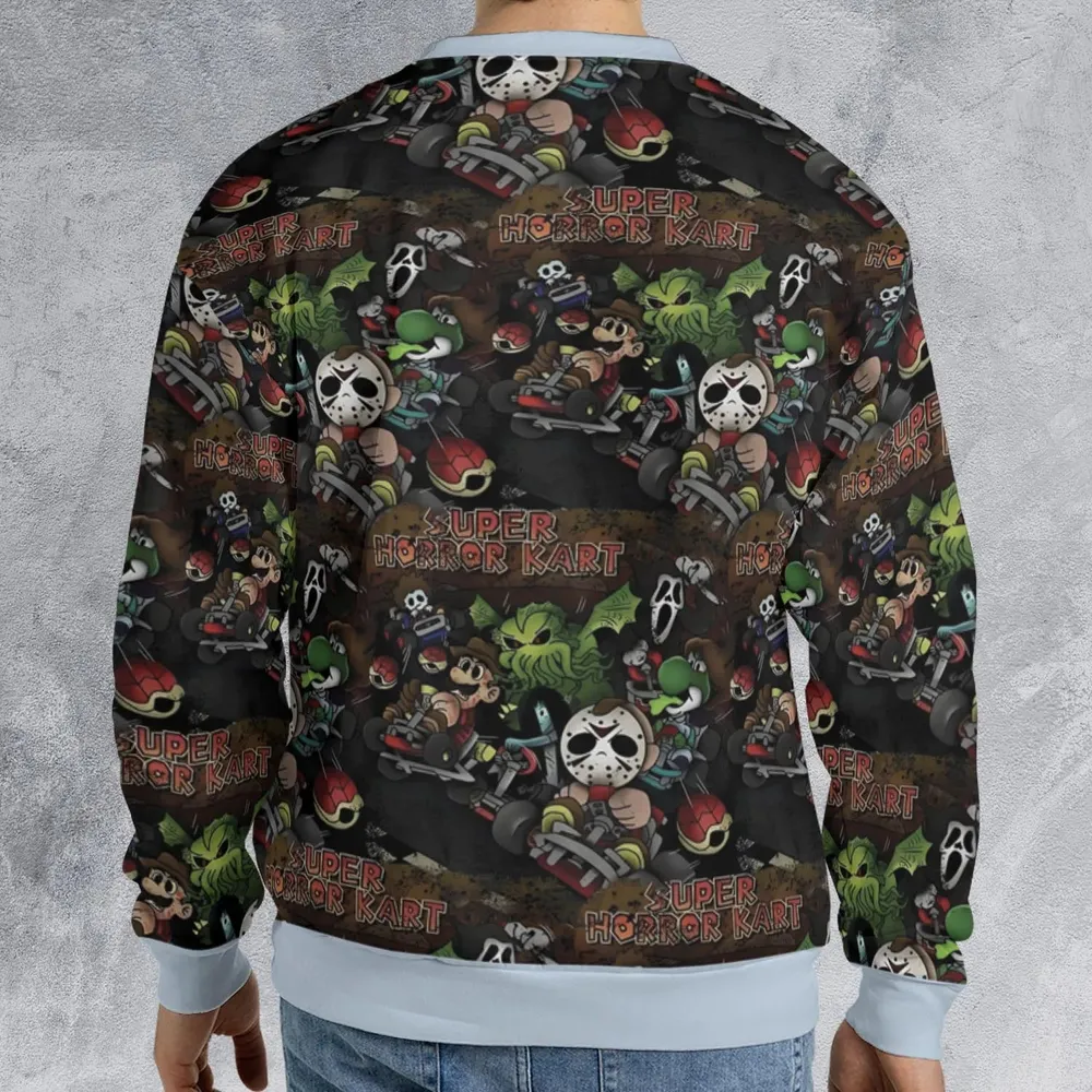 Super Horror Kart All-over Print Sweatshirt - 2