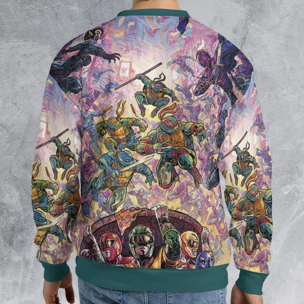 Shell Yeah Teenage Mutant Ninja Turtles All-over Print Sweatshirt - 2