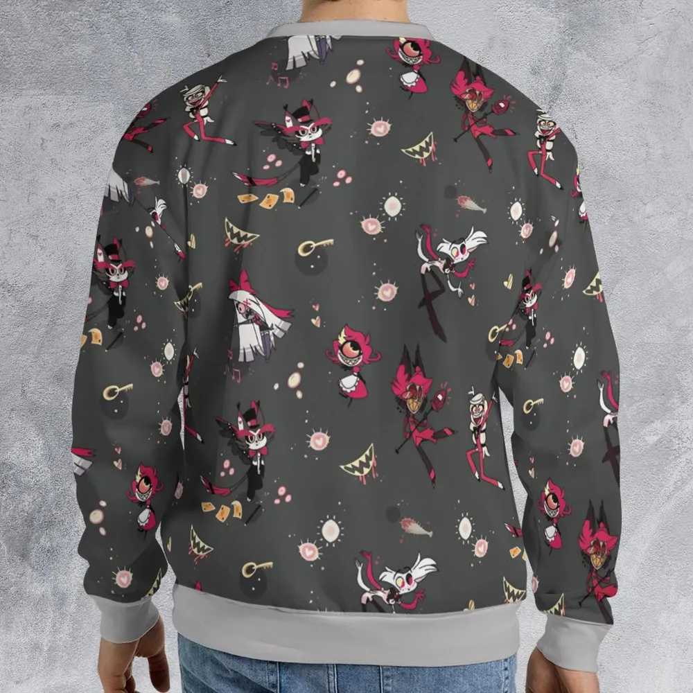 Helluva Hazbin All-over Print Sweatshirt - 2