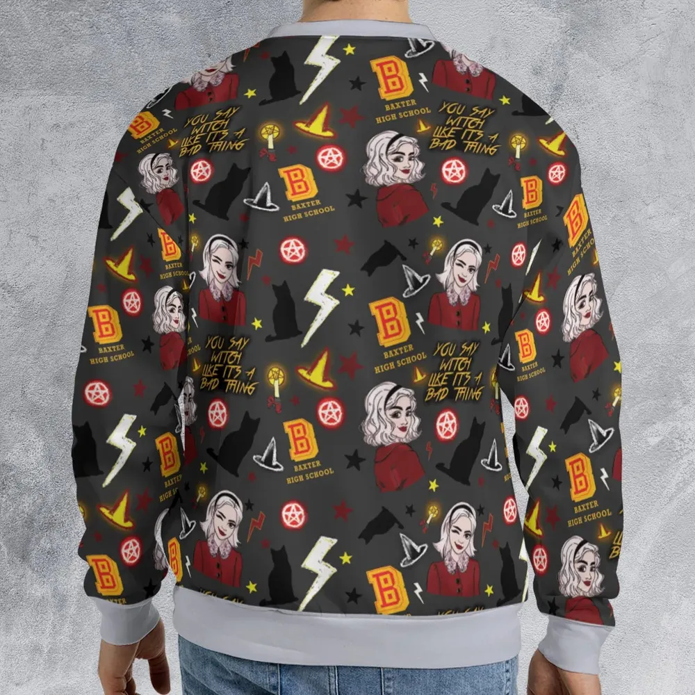 Chilling Adventures All-over Print Sweatshirt - 2