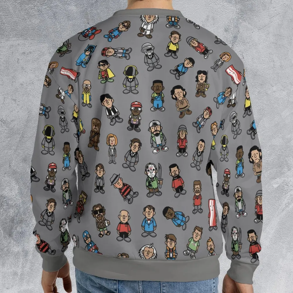 Homies All-over Print Sweatshirt - 2