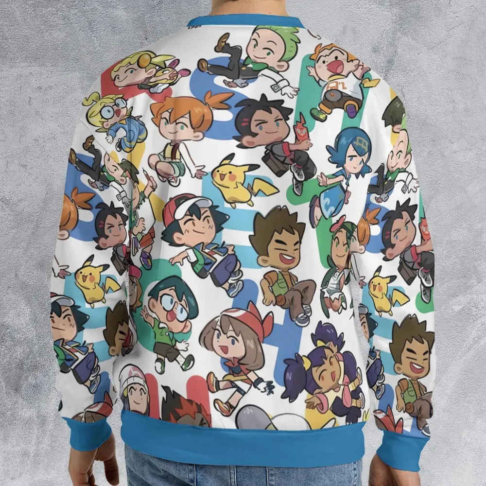 Pokemon Trainer All-over Print Sweatshirt - 2