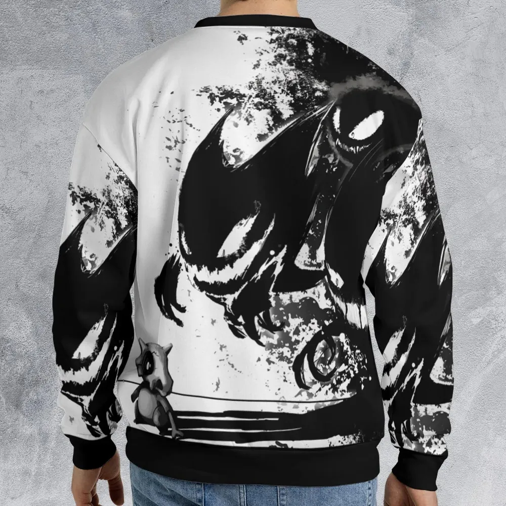 Cubone and the Ghosts All-over Print Sweatshirt - 2