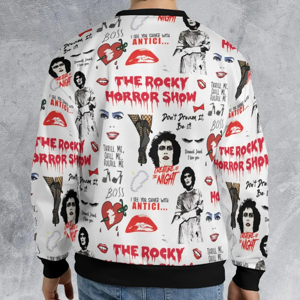 The Rocky Horror Picture Show Pattern All-over Print Sweatshirt - 2