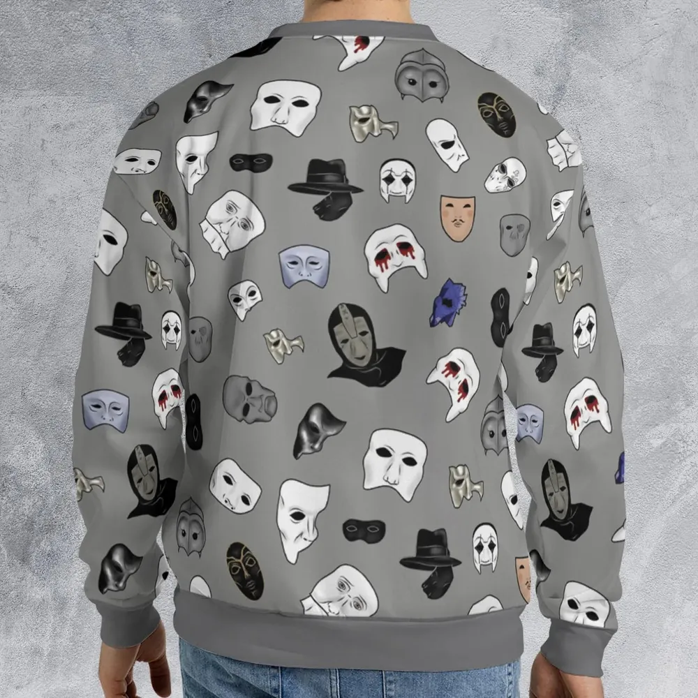 Masks of Phantom of Opera All-over Print Sweatshirt - 2