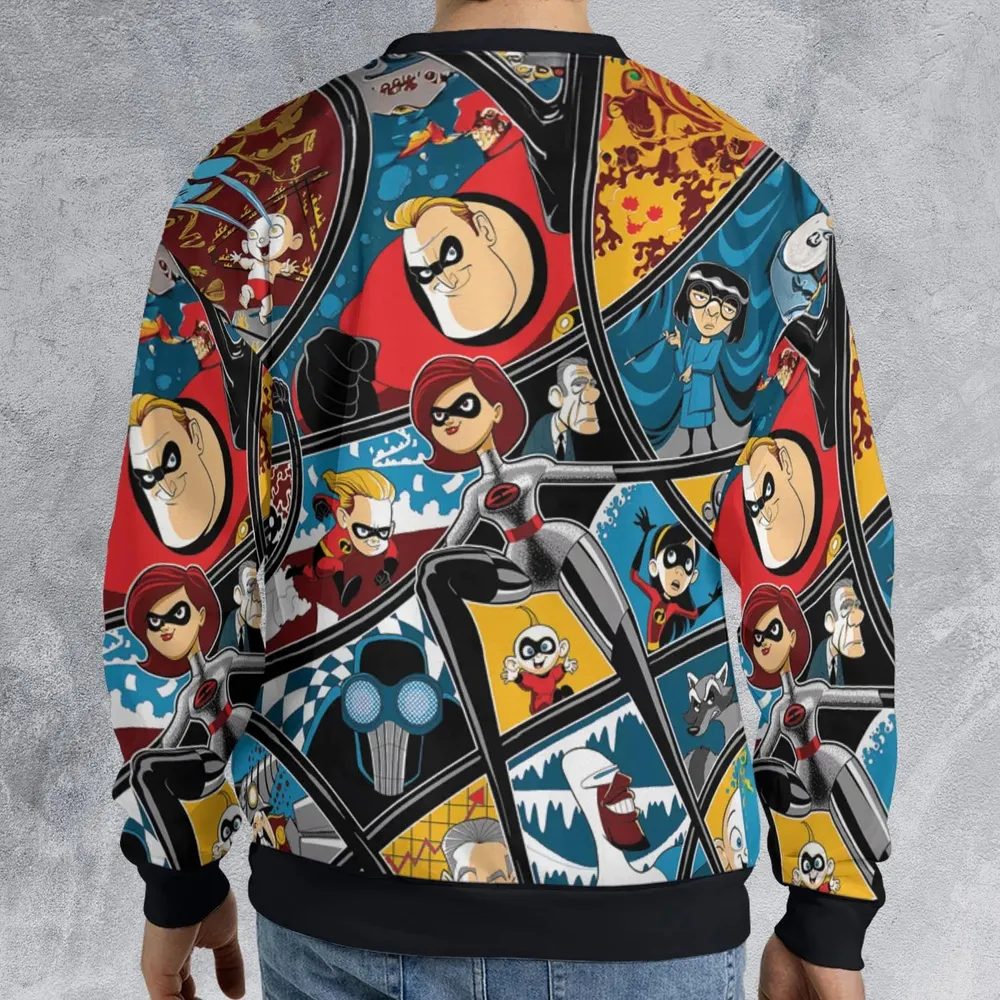 The Incredibles cartoon All-over Print Sweatshirt - 2