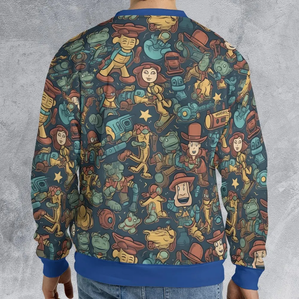 Story of Toy Cowboys Toy Story All-over Print Sweatshirt - 2