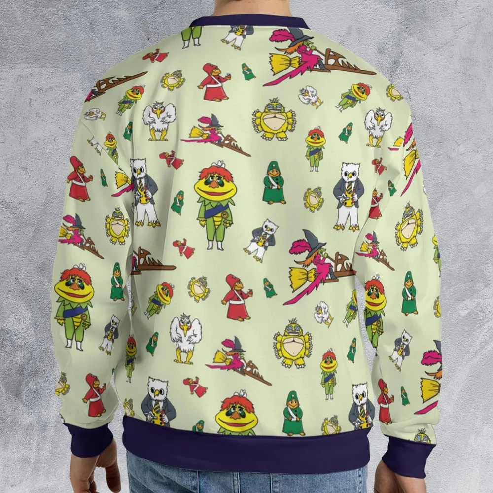 H.R. Pufnstuf Characters Sid and Marty All-over Print Sweatshirt - 2