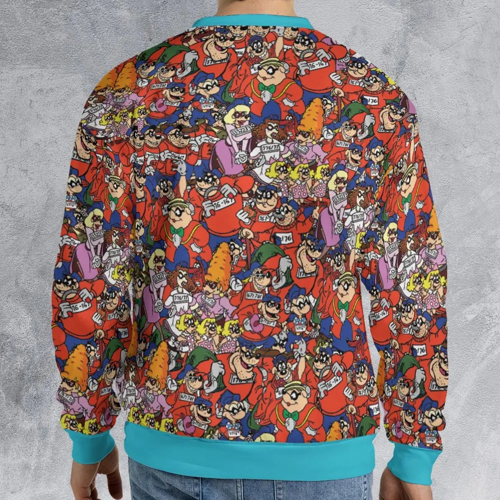 Beagle Boys Patterns All-over Print Sweatshirt - 2
