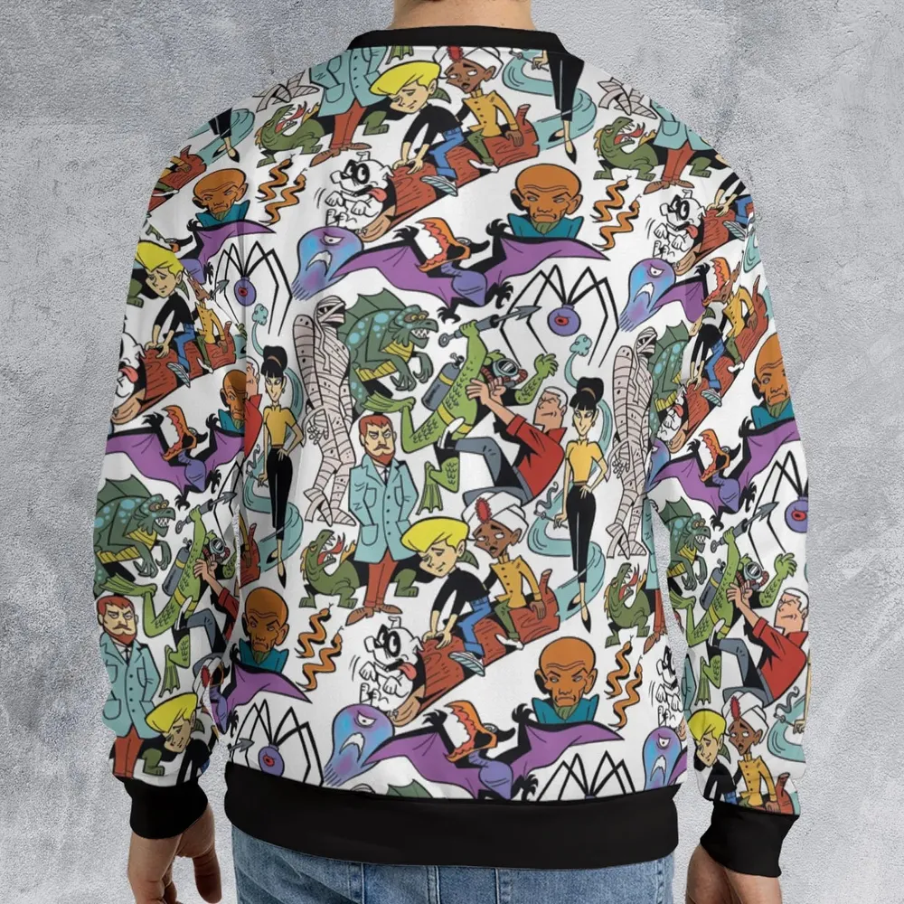 The Adventures Jonny Quest All-over Print Sweatshirt - 2