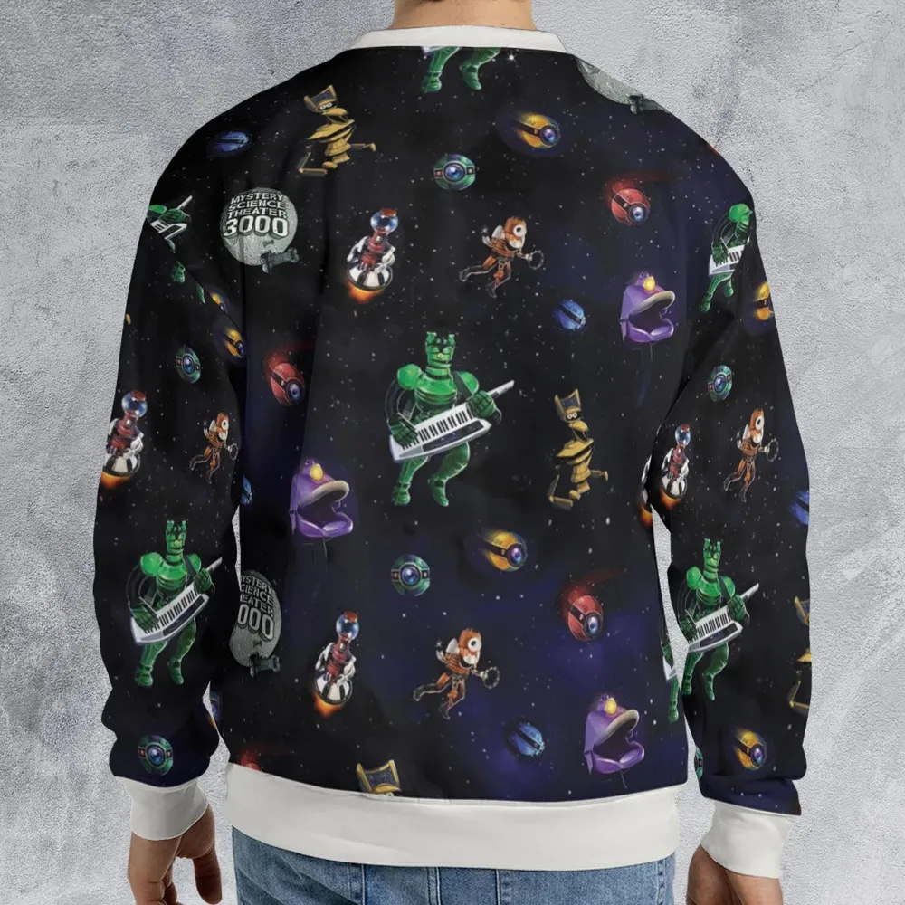 Robot Roll Call MST3K All-over Print Sweatshirt - 2