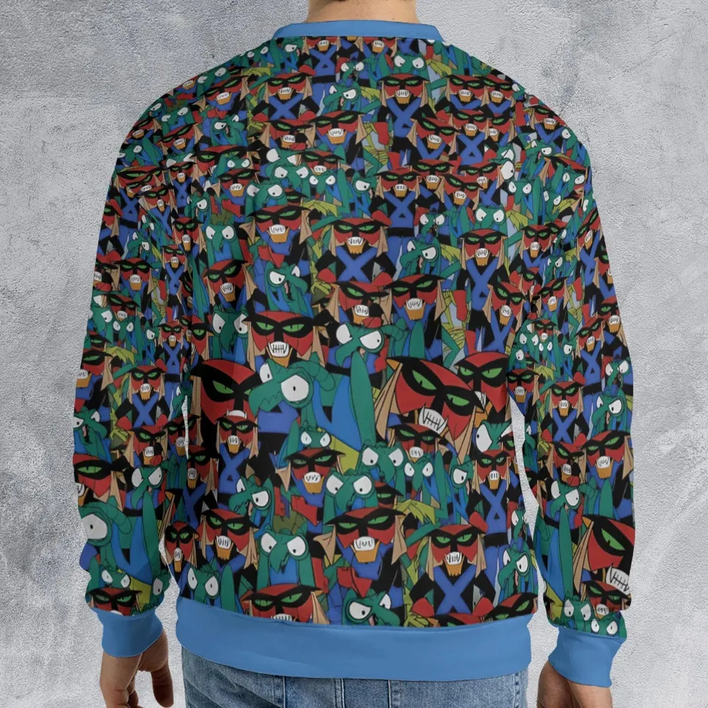 Brak and Zorak Space Ghost Coast to Coast All-over Print Sweatshirt - 2