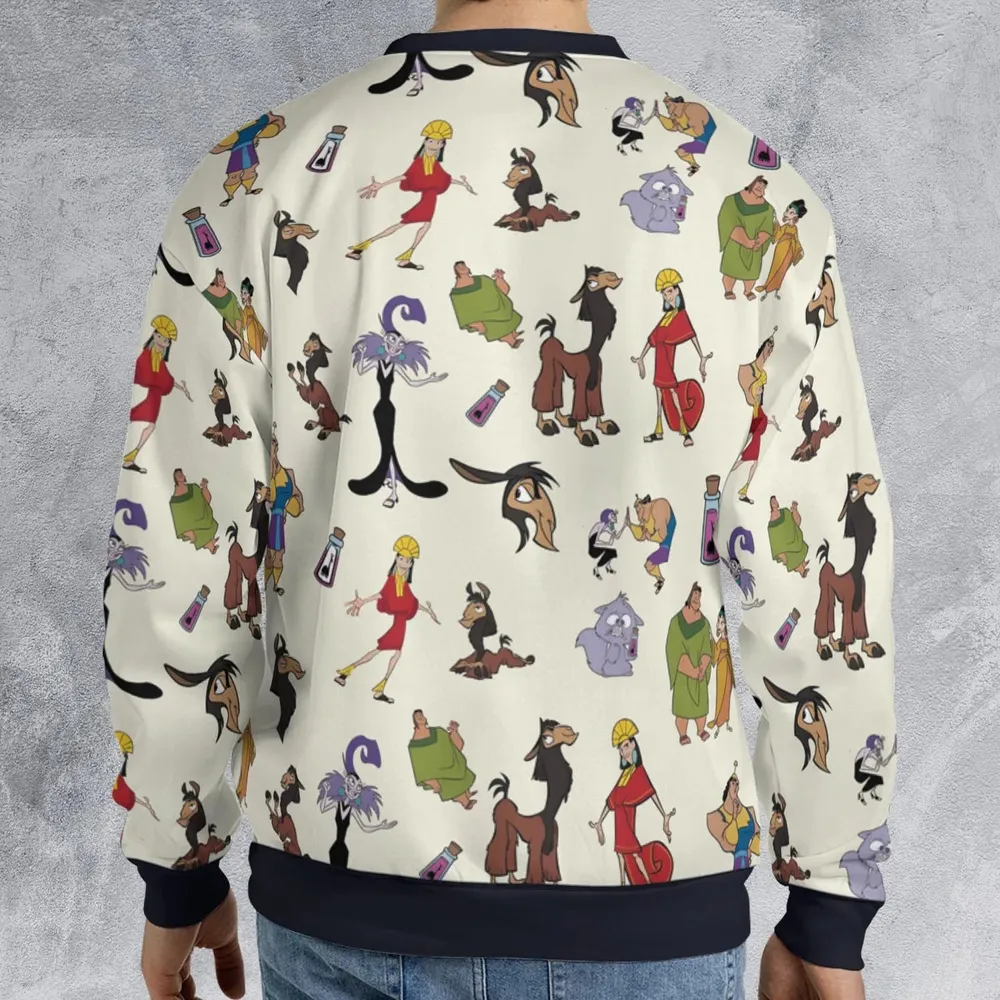 Kuzco and Friends The Emperor's New Groove All-over Print Sweatshirt - 2