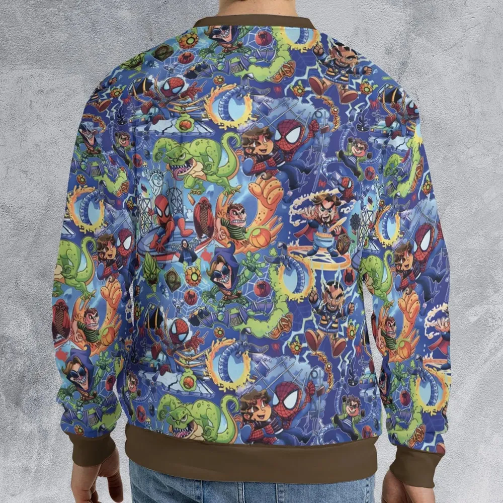 Web Slinger Spider Man All-over Print Sweatshirt - 2