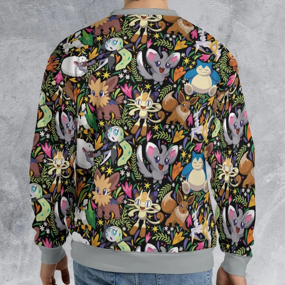 Exotic Tropical Pokemon All-over Print Sweatshirt - 2