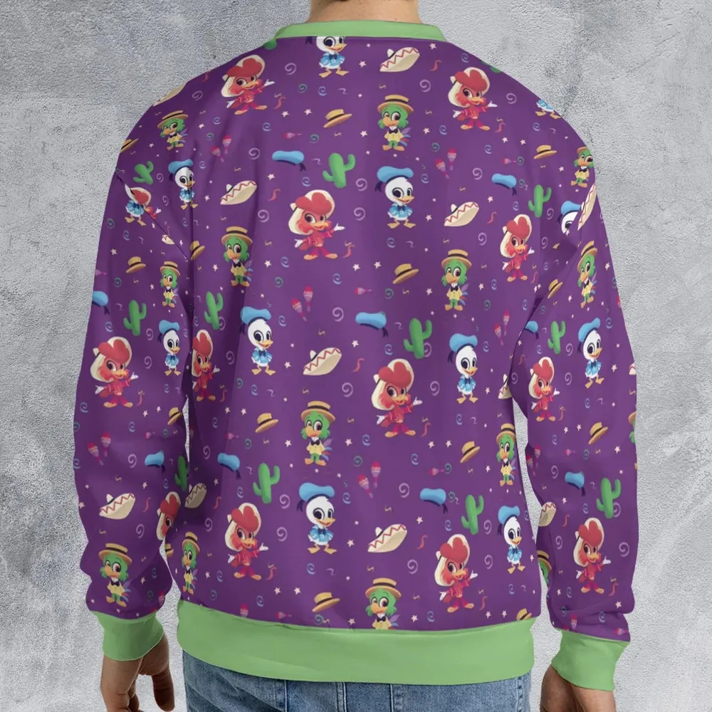 Three amigos Donald Ducktales All-over Print Sweatshirt - 2