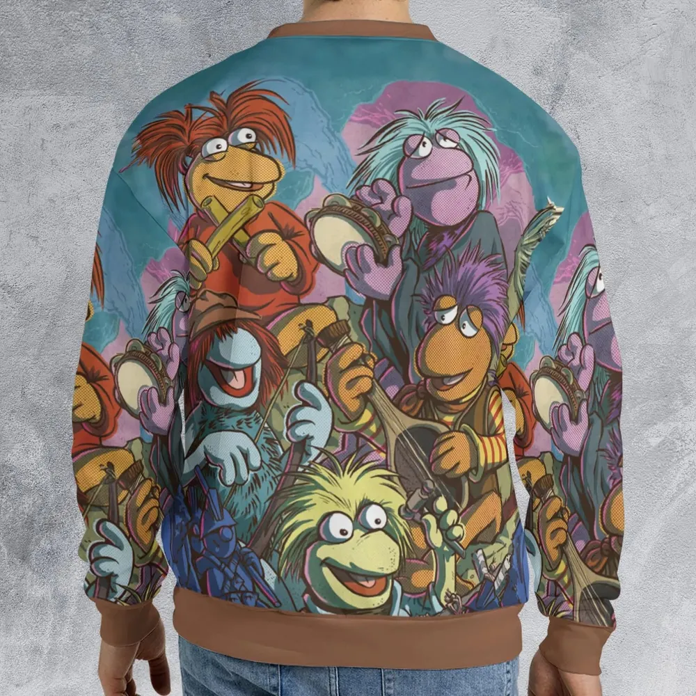 Fraggle Rock Larsen The Muppets All-over Print Sweatshirt - 2