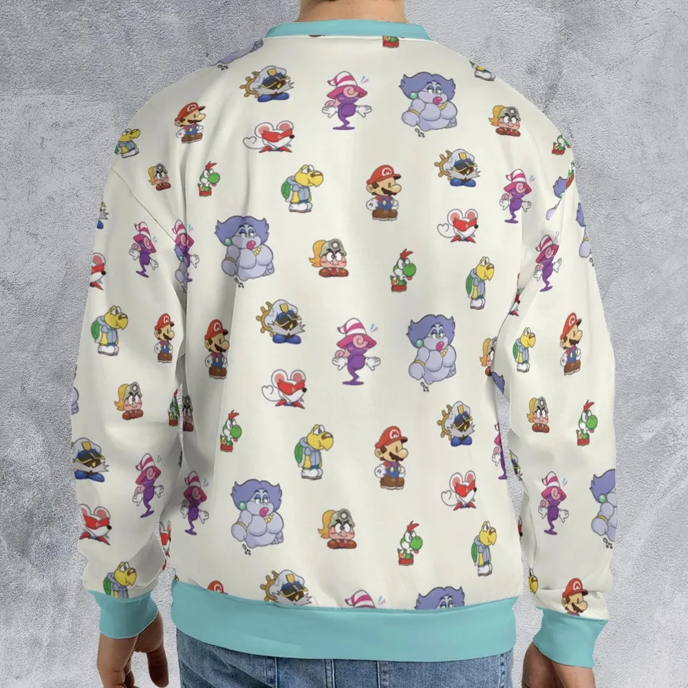 Play In Style Super Mario All-over Print Sweatshirt - 2