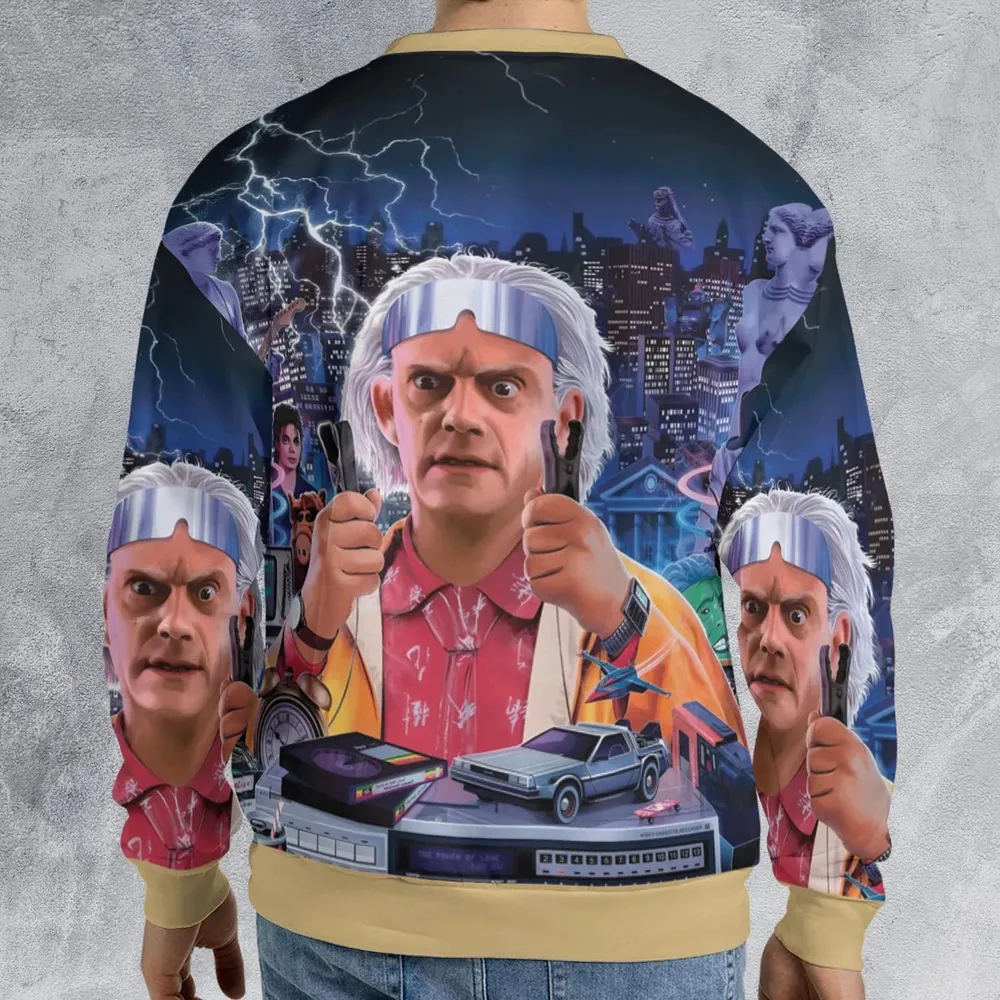 Great Scott! Back To The Future All-over Print Sweatshirt - 2