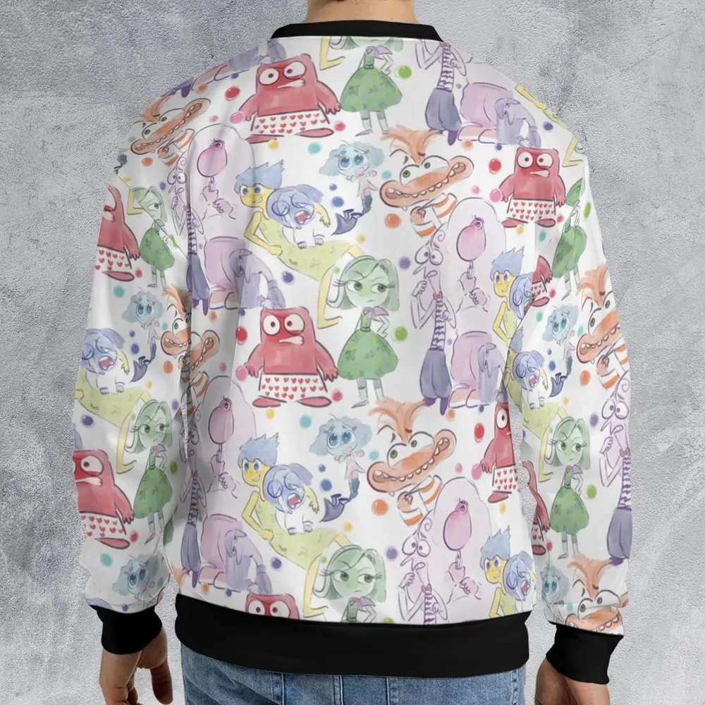 Mood Swing Style Inside Out All-over Print Sweatshirt - 2