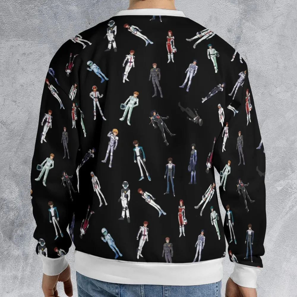Gundam Pilot Suits Gundam Mobile All-over Print Sweatshirt - 2