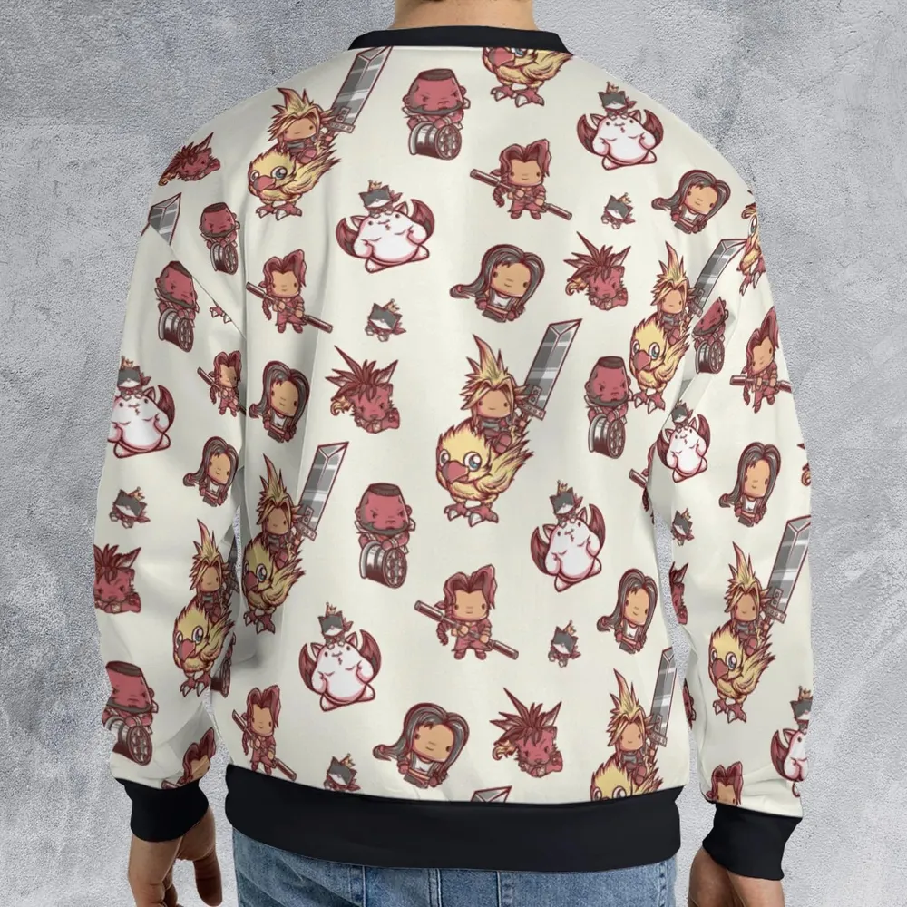 Cute Fantasy Final Fantasy All-over Print Sweatshirt - 2