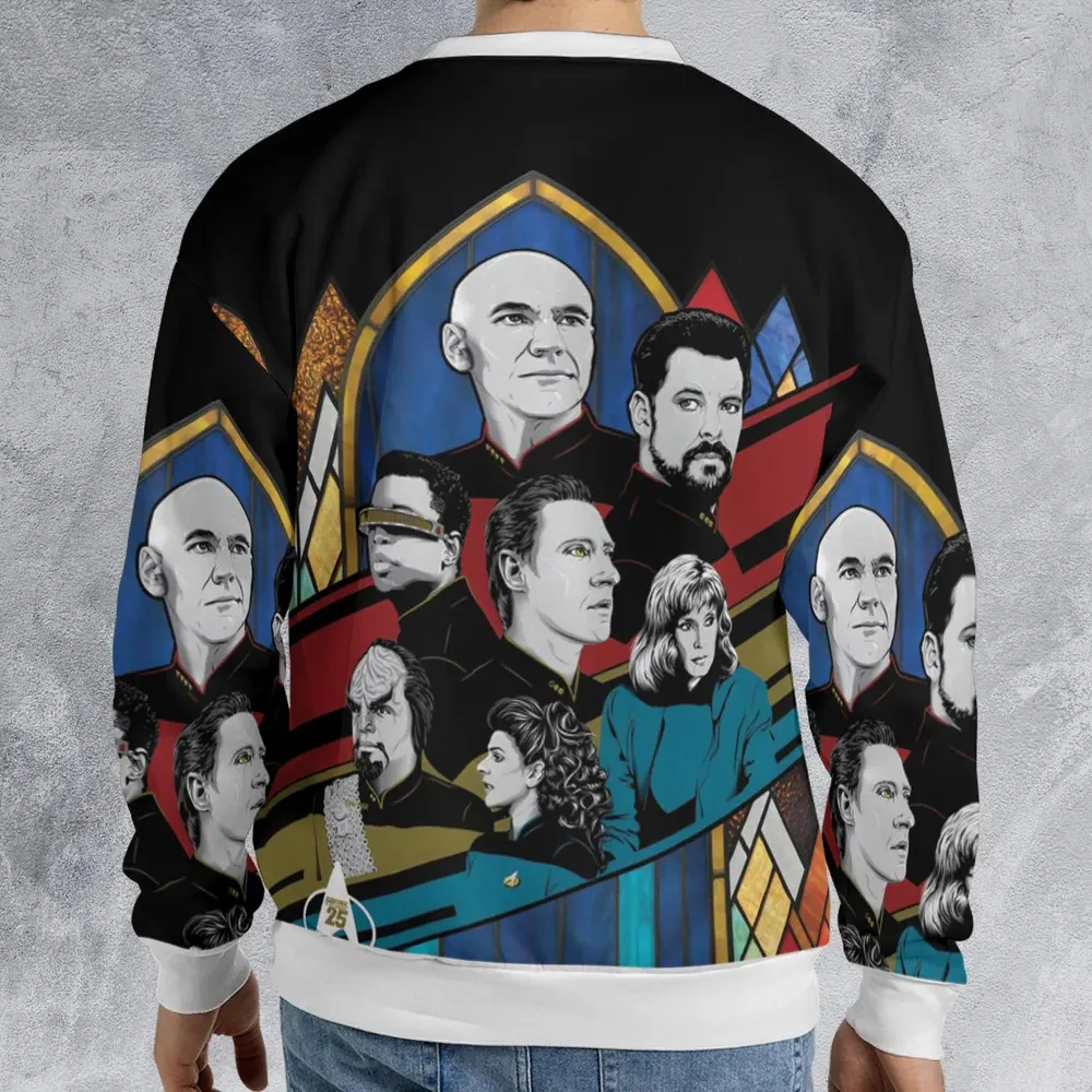 The Next Generation Star Trek All-over Print Sweatshirt - 2