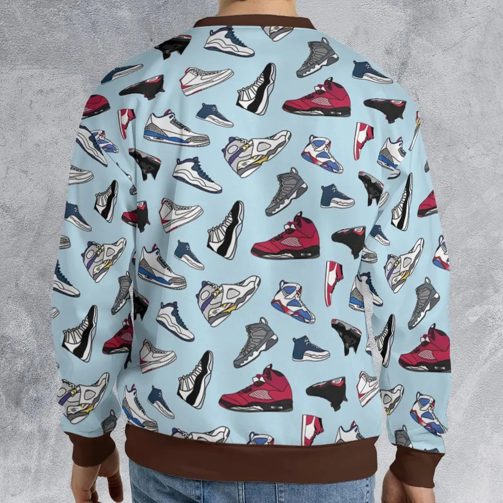 Sneaker Freak All-over Print Sweatshirt - 2