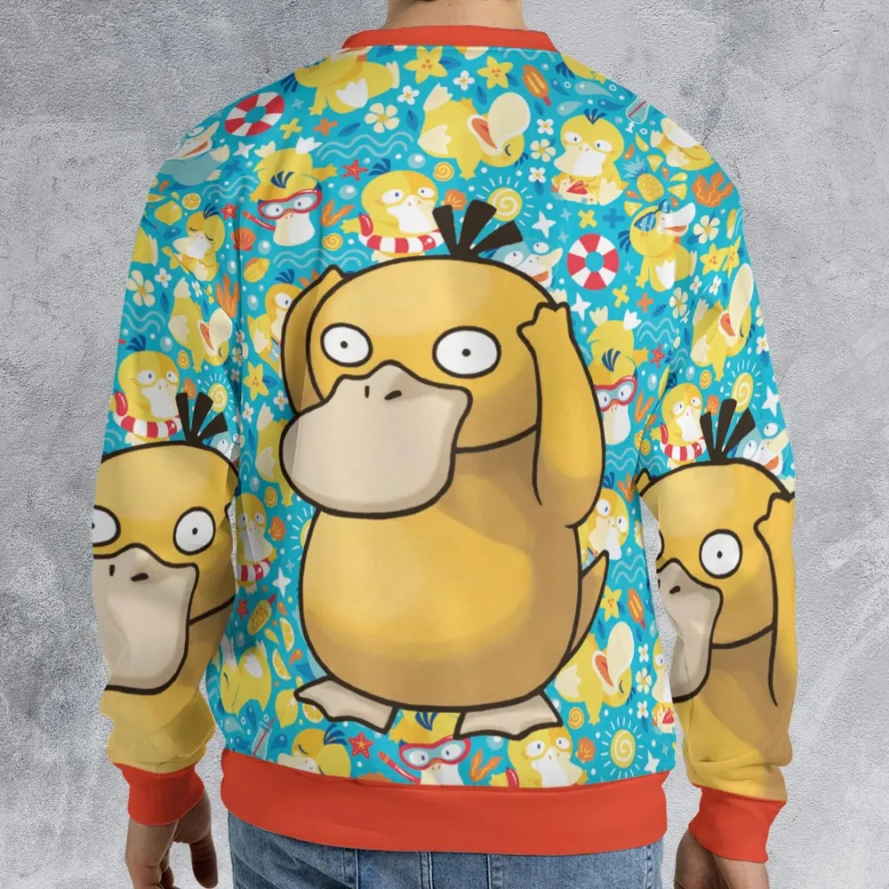 Psyduck Power Pokemon All-over Print Sweatshirt - 2