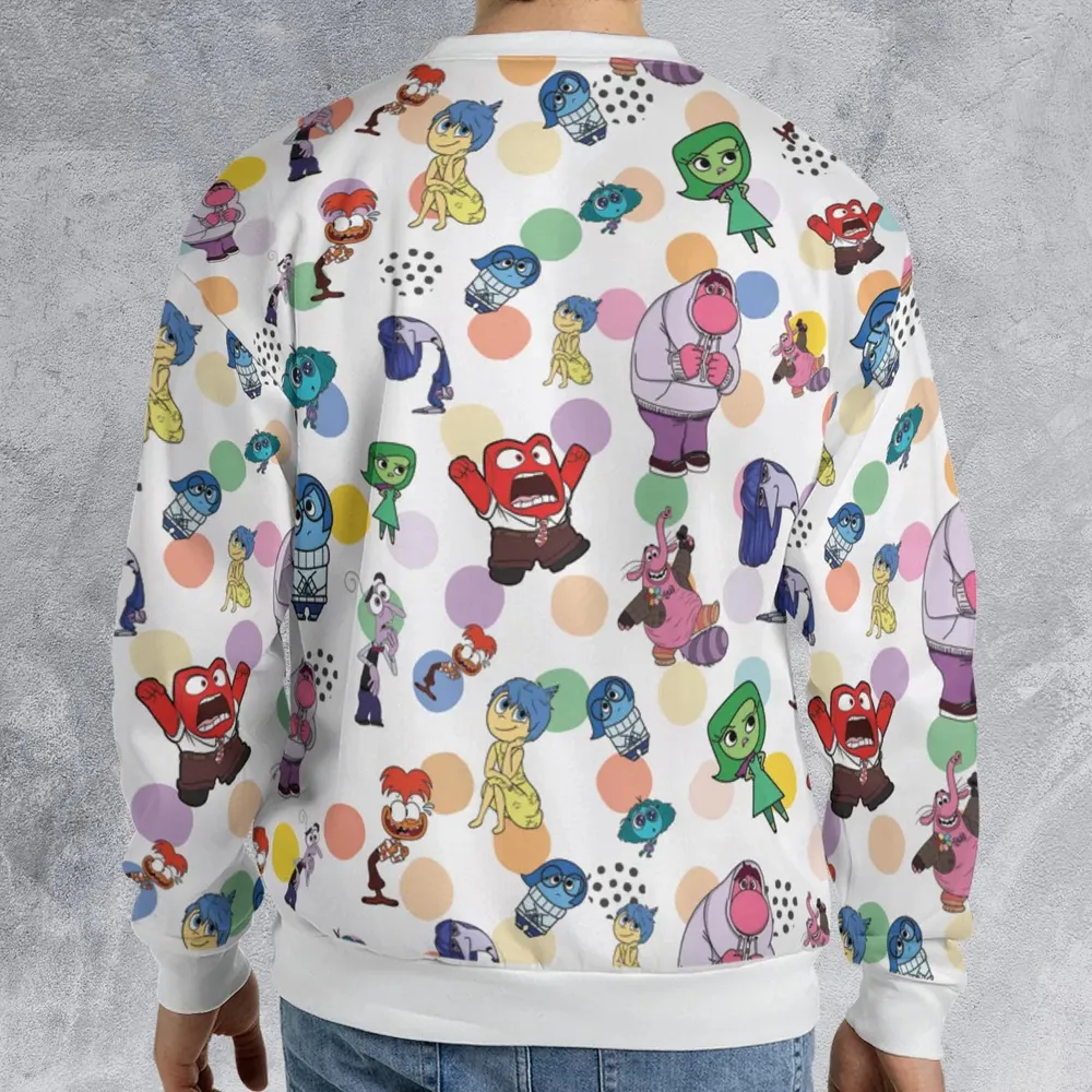Emotion Characters Inside Out All-over Print Sweatshirt - 2