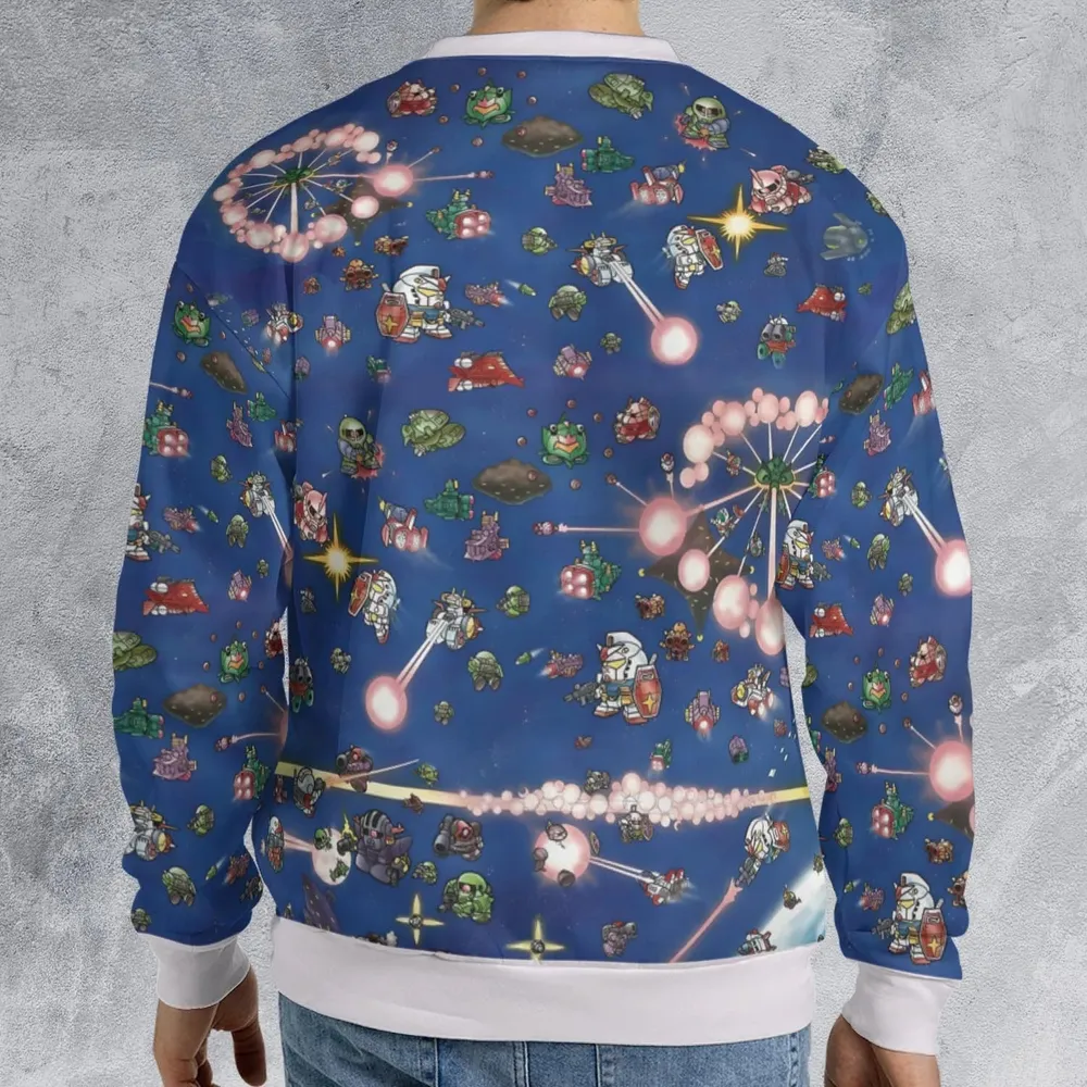 SD Gundam Battle All-over Print Sweatshirt - 2