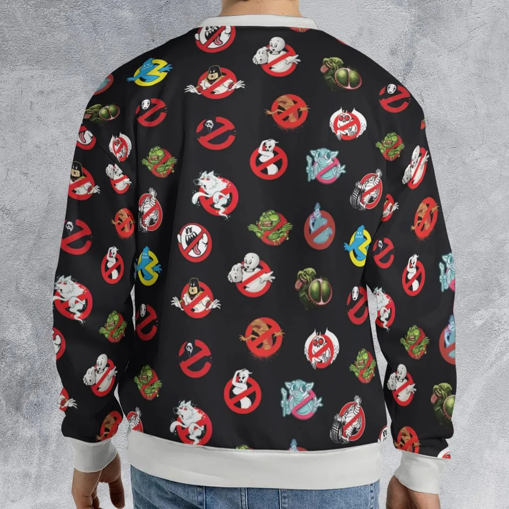 No Ghost Exists Ghostbusters All-over Print Sweatshirt - 2