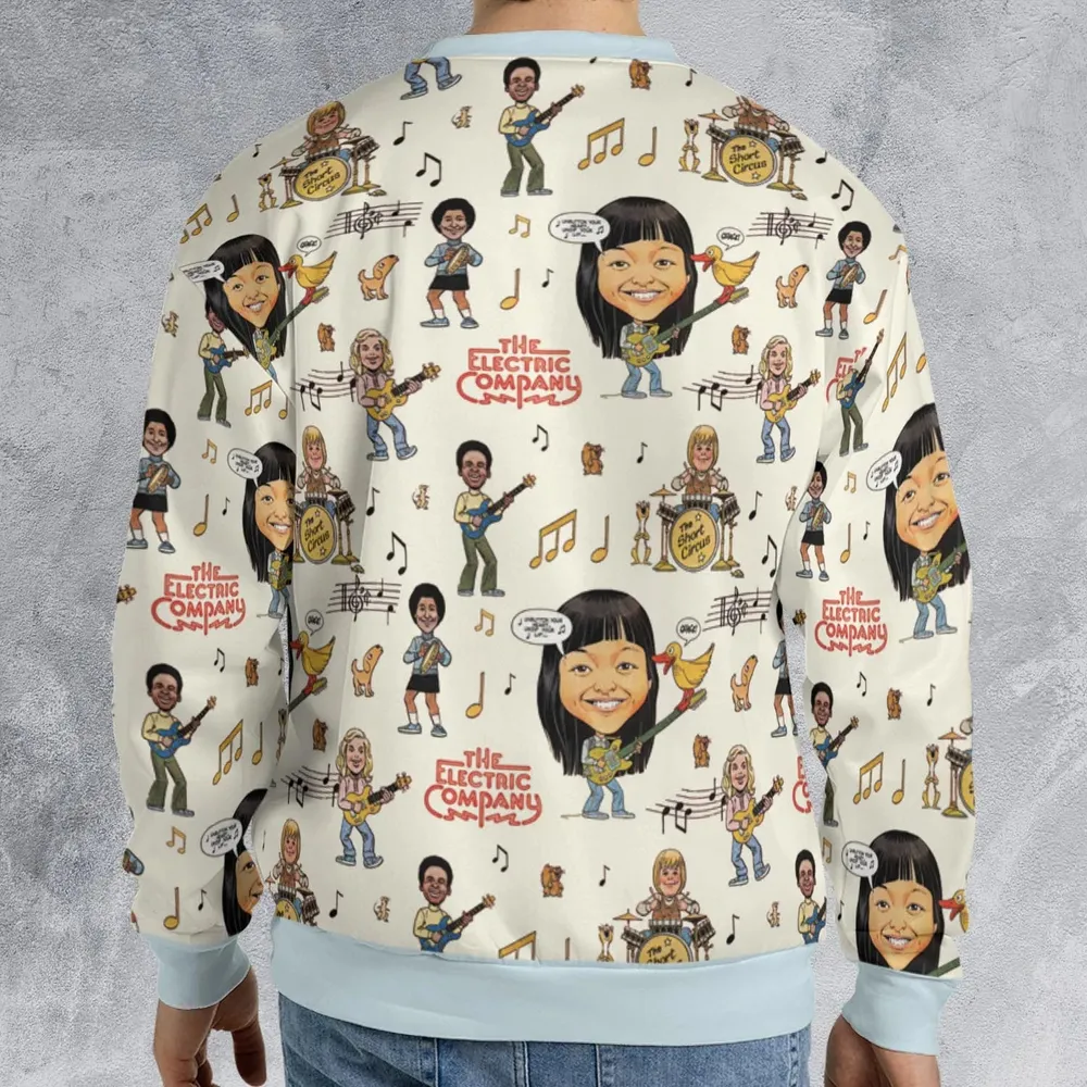 The Electric Company PBS Show All-over Print Sweatshirt - 2