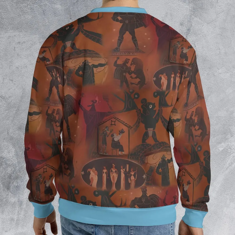 Ancient Hero Hercules 1997 Seamless All-over Print Sweatshirt - 2
