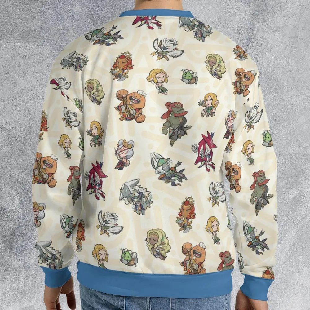 Link Look The Legend of Zelda All-over Print Sweatshirt - 2