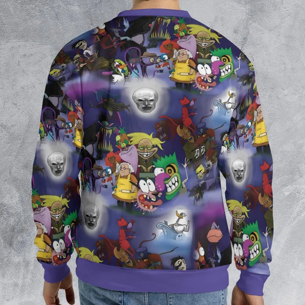 Fearless Courage the Cowardly Dog All-over Print Sweatshirt - 2