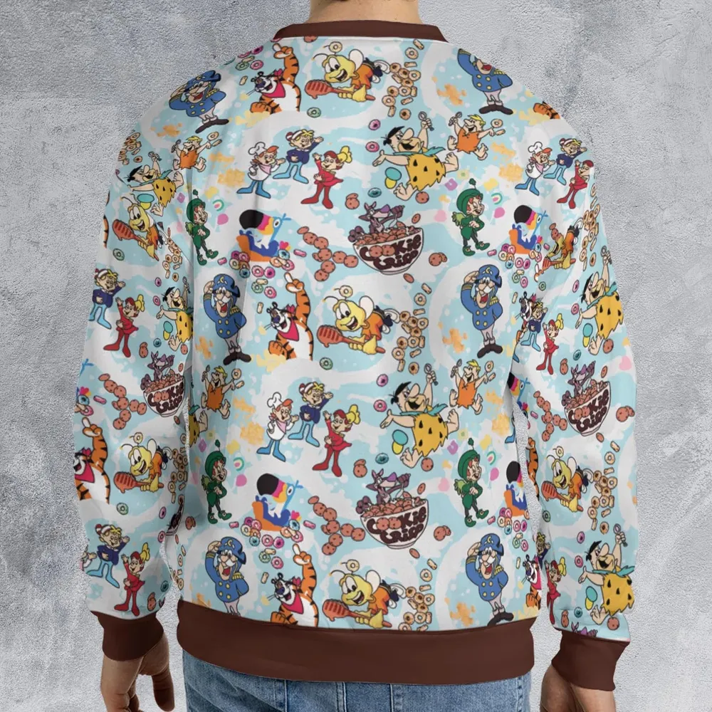 Cereal Favs Large Scale All-over Print Sweatshirt - 2
