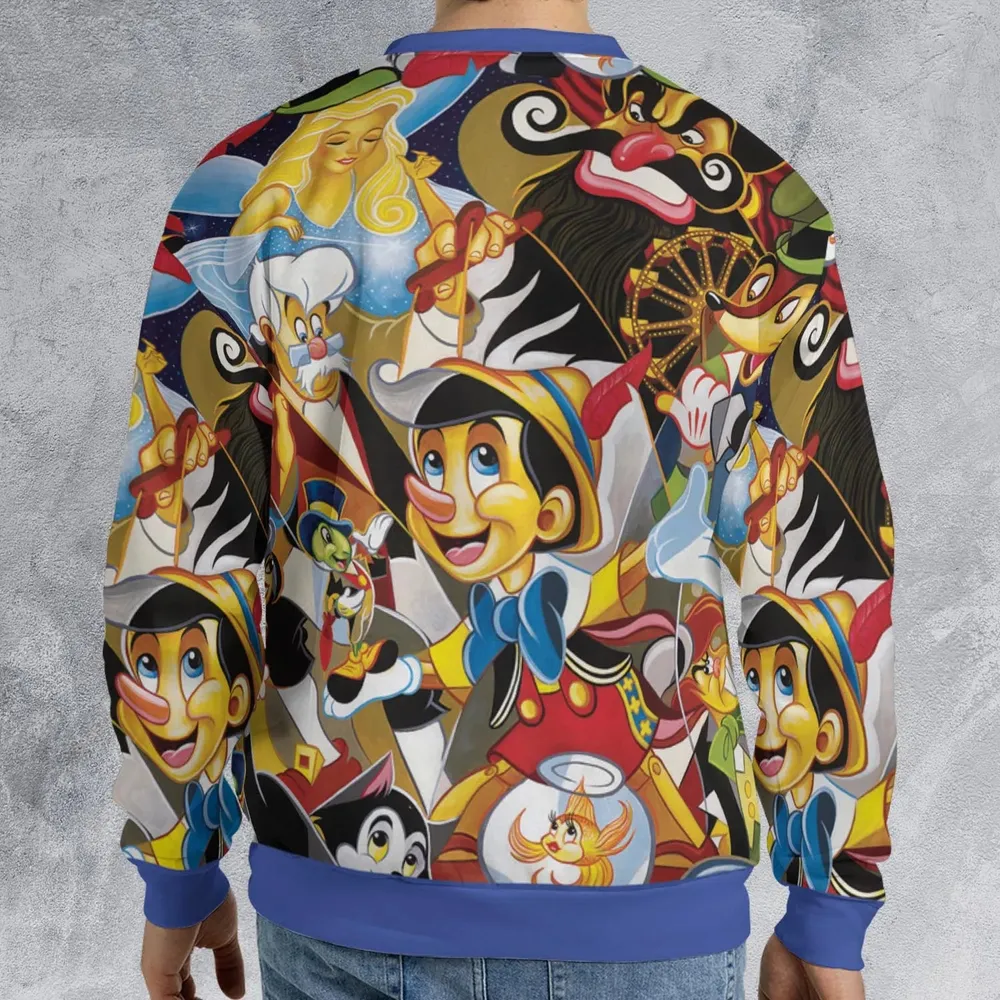 Pinocchio Seamless All-over Print Sweatshirt - 2