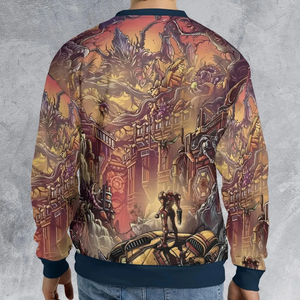 Metroid Prime All-over Print Sweatshirt - 2