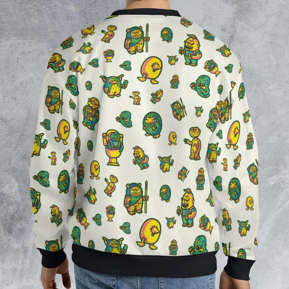 80s But Goodies All-over Print Sweatshirt - 2