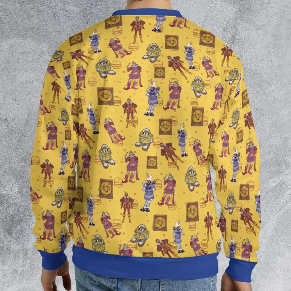 Vintage Burger King Commercial 1980 All-over Print Sweatshirt - 2