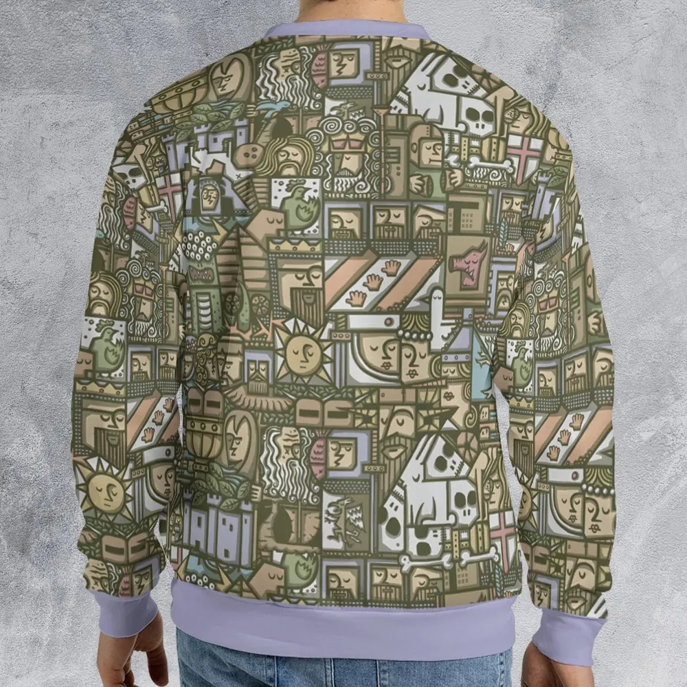 The Whole Grail Monty Python All-over Print Sweatshirt - 2