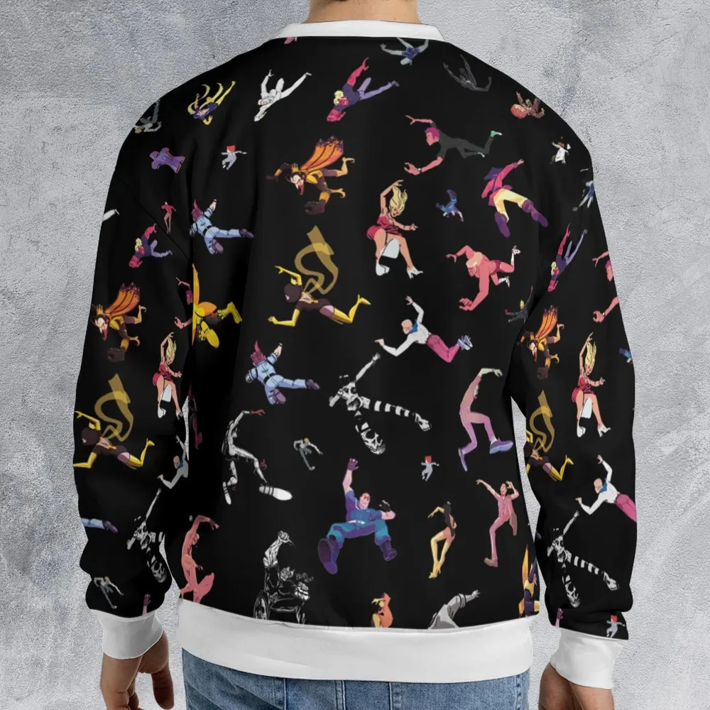 Venture Bros Falling All-over Print Sweatshirt - 2