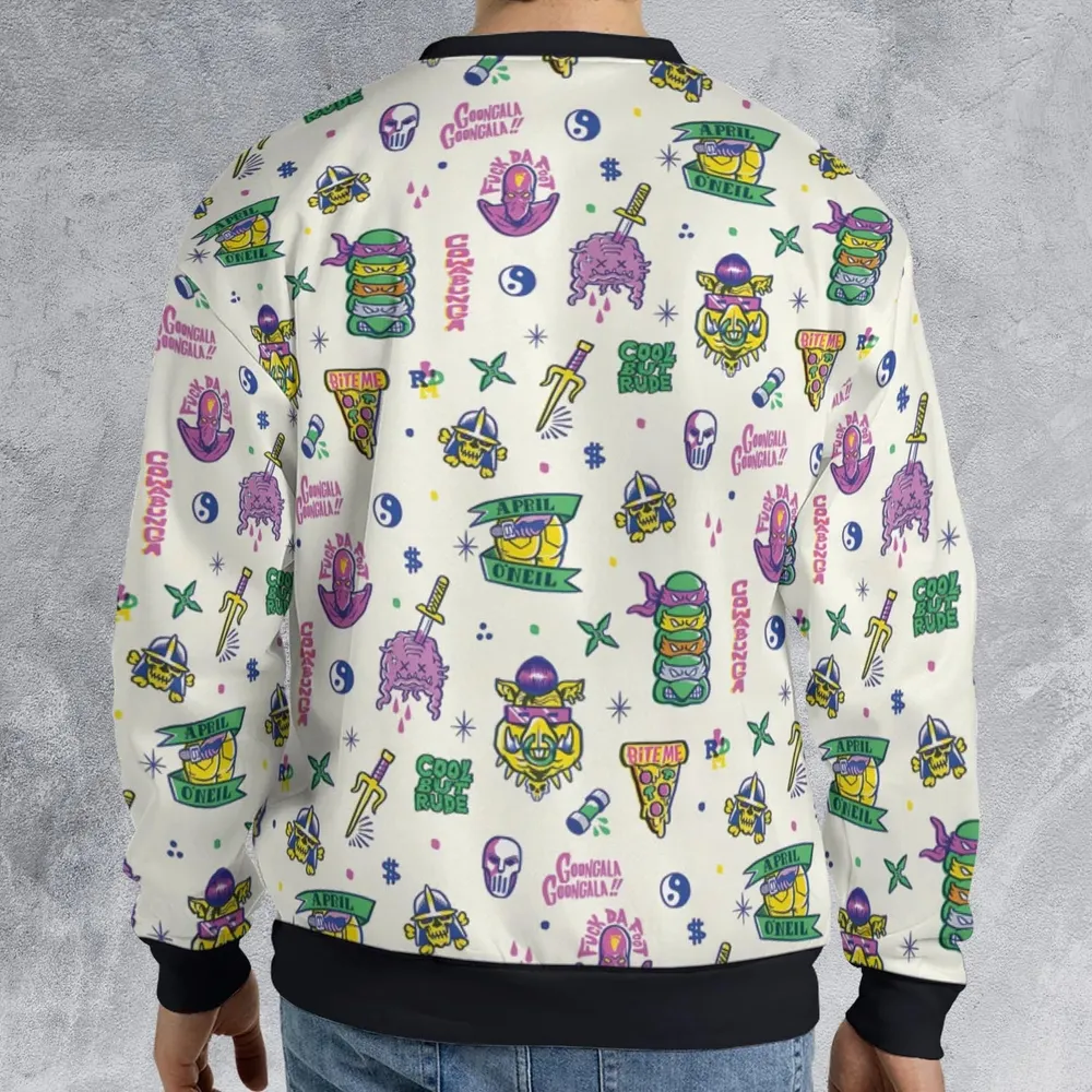 Shell Shock Teenage Mutant Ninja Turtles All-over Print Sweatshirt - 2