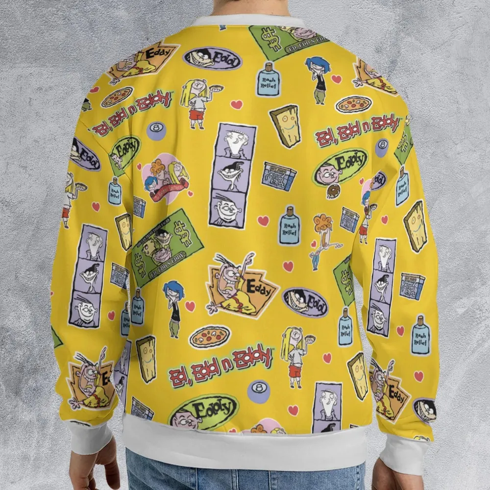Ed Edd n Eddy n The Kanker Sisters All-over Print Sweatshirt - 2