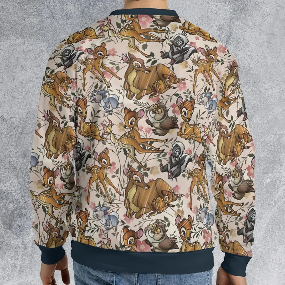 Little Wild Bambi All-over Print Sweatshirt - 2