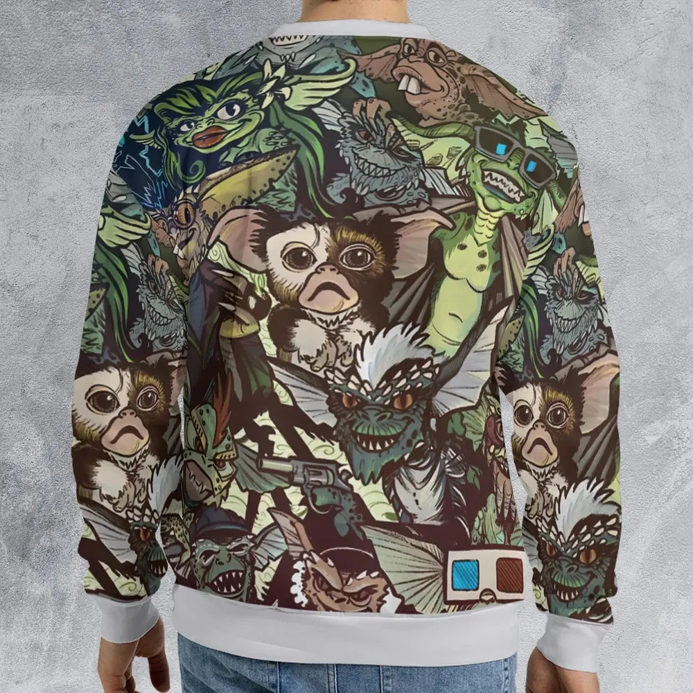 Tropical Gremlins All-over Print Sweatshirt - 2