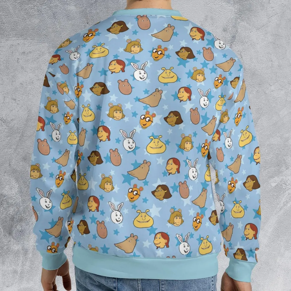 Arthur Characters All-over Print Sweatshirt - 2