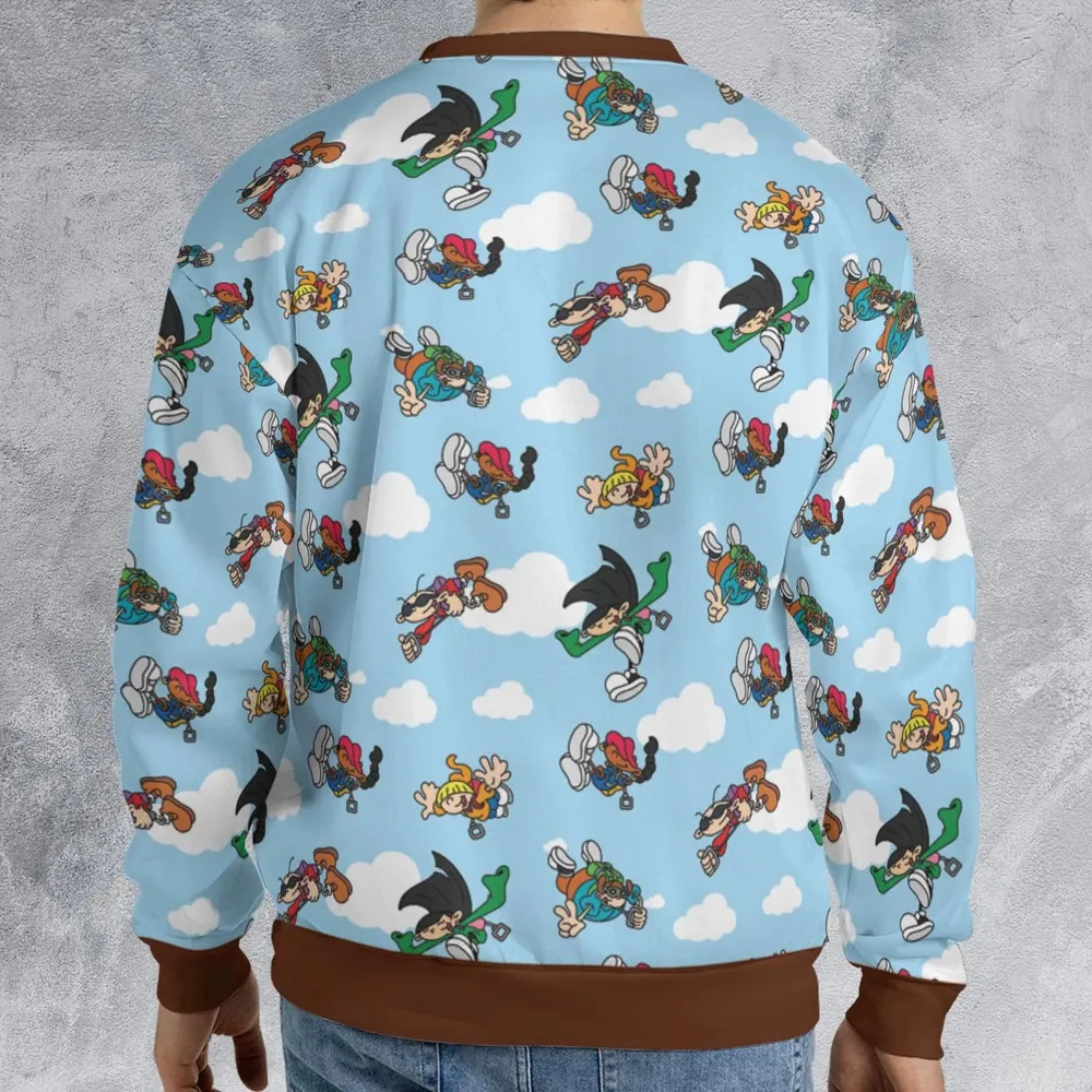 Codename Kid Next Door Characters All-over Print Sweatshirt - 2