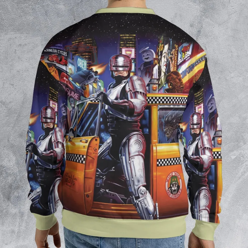 Movies Mashup All-over Print Sweatshirt - 2